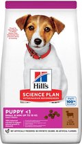 6x Hill's Science Plan Small en Mini Puppyvoer - Lam en Rijst - 1,5 kg