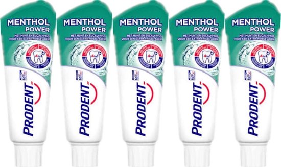 Prodent Menthol Power - 5 x 75 ml - Tandpasta
