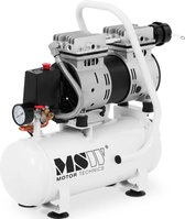MSW - Luchtcompressor - olievrij - 9 L - 550 W