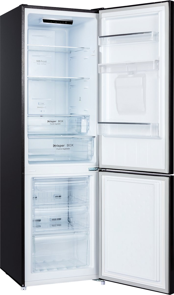 CHiQ CBM250NEBD - Koel-Vriescombinatie - 250L - No Frost - Waterdispenser - Inverter Compressor - Supervriezen - 39dB - 12 jaar garantie op compressor - Energieklasse D — afbeelding 7