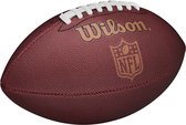 Wilson - NFL - American Football - Ignition - Composiet Cover - Recreatief - Volwassenen - Officiële Maat - Bruin - (inclusief oppomp nippel)