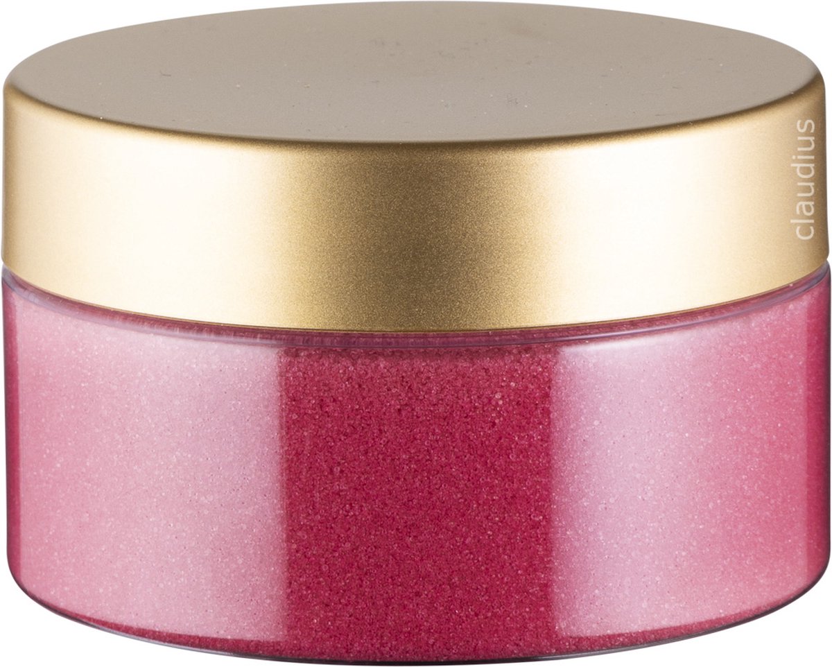 Goedkoopste Scrubzout Fruity Melon - 300 gram - Pot met luxe gouden deksel - Hydraterende Lichaamsscrub