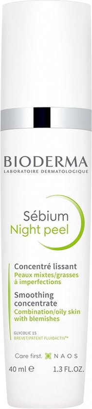 Bioderma Sebium Night Peel Peeling Dermatológico Suave 40 Ml