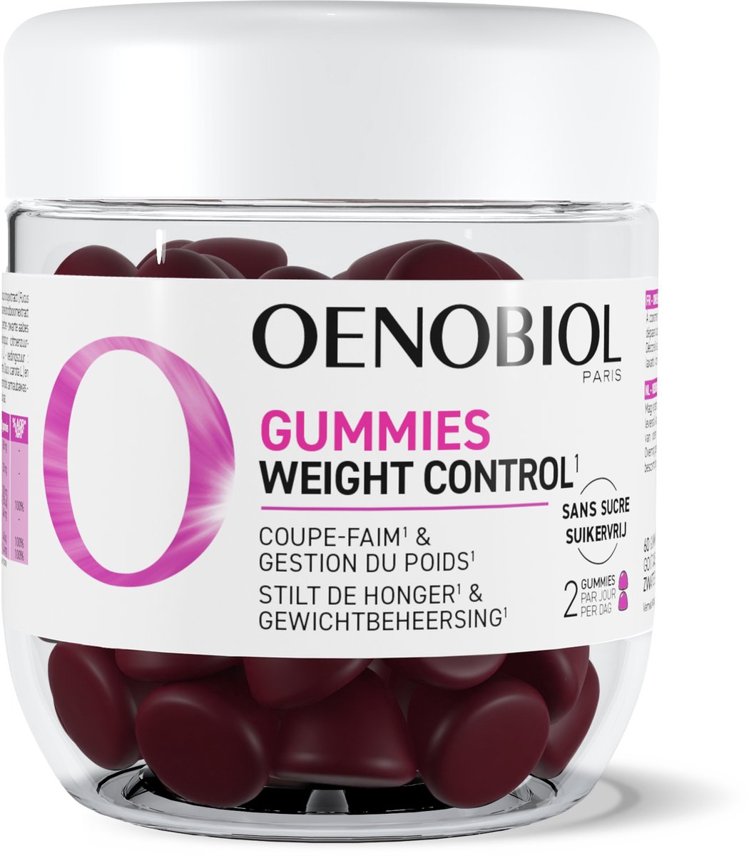 Goedkoopste OENOBIOL Gummies Weight Control 60 - Stilt de honger & gewichtsbeheersing