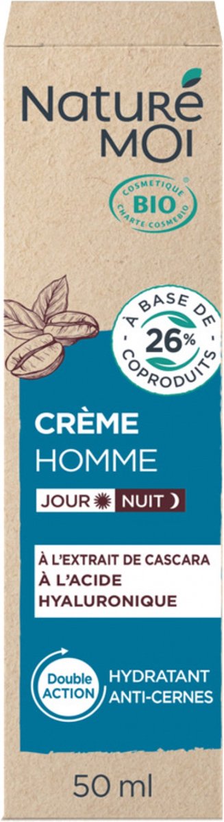 Naturé Moi Homme Biologische Cascara Dag & Nachtcrème 50 ml