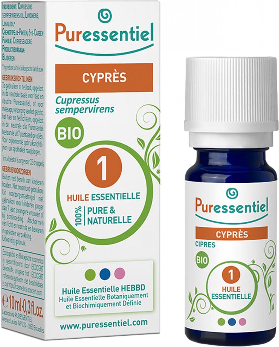 Goedkoopste Puressentiel Etherische Olie Cipres Bio 10 ml