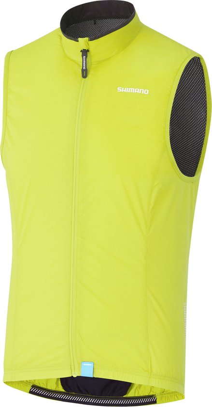 Shimano Vest Compact Wind Neon Geel