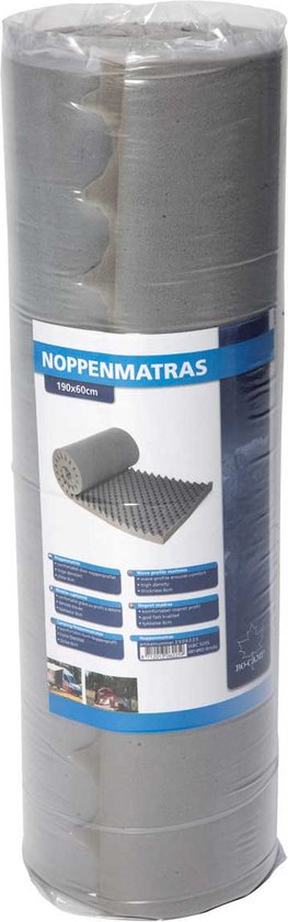 Bo-Camp - Noppenmatras - Schuimrubber - 1 Persoon