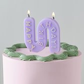 'Happy birthday' - Pastel Wave
