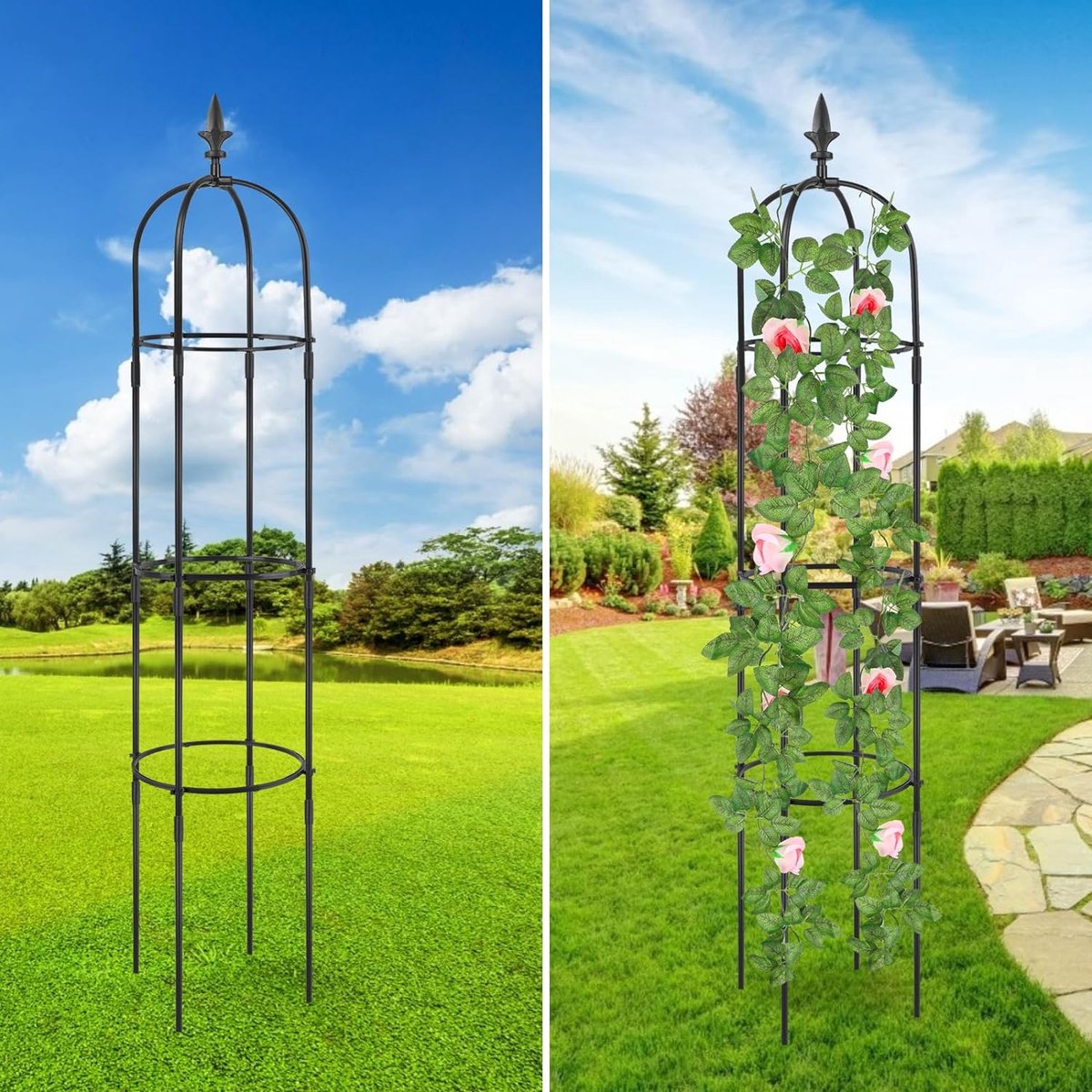 GardenSkill Plantensteun Klimplantenrek voor Komkommers
