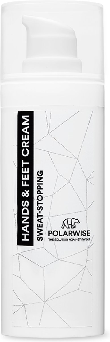Polarwise Anti Zweet Crème voor Handen & Voeten - Geen klamme handen of zweetvoeten - 100% Zweetvrij