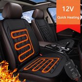 Borvat® - Set universel de coussins chauffants pour sièges de voiture - Chauffage pour sièges de voiture 12 volts - Coussin Chauffage sièges de voiture 12v - 1 pièce