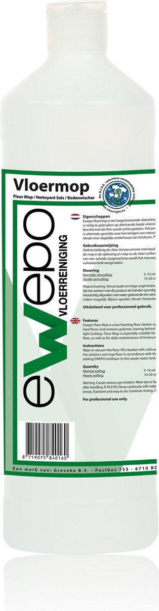 Goedkoopste Ewepo Vloermop 1 liter Ewepo