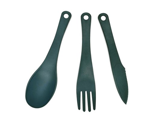 3BMT® Reisbestek- Bestek to Go - Bestek set voor Onderweg, camping, wandelen of picknick - Kunststof van 3BMT — afbeelding 4