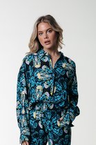 Colourful Rebel Talia Digital Flower Oversized Blouse - S