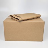 Papieren Vuilniszakken | 15 Zakken | 120 Liter | 70cm x 95cm - (Papieren Containerzakken, Papieren Afvalzakken Groencontainer, Composteerbare Papieren Afvalzakken, GFT Zakken Papier, Biozakken Papier)