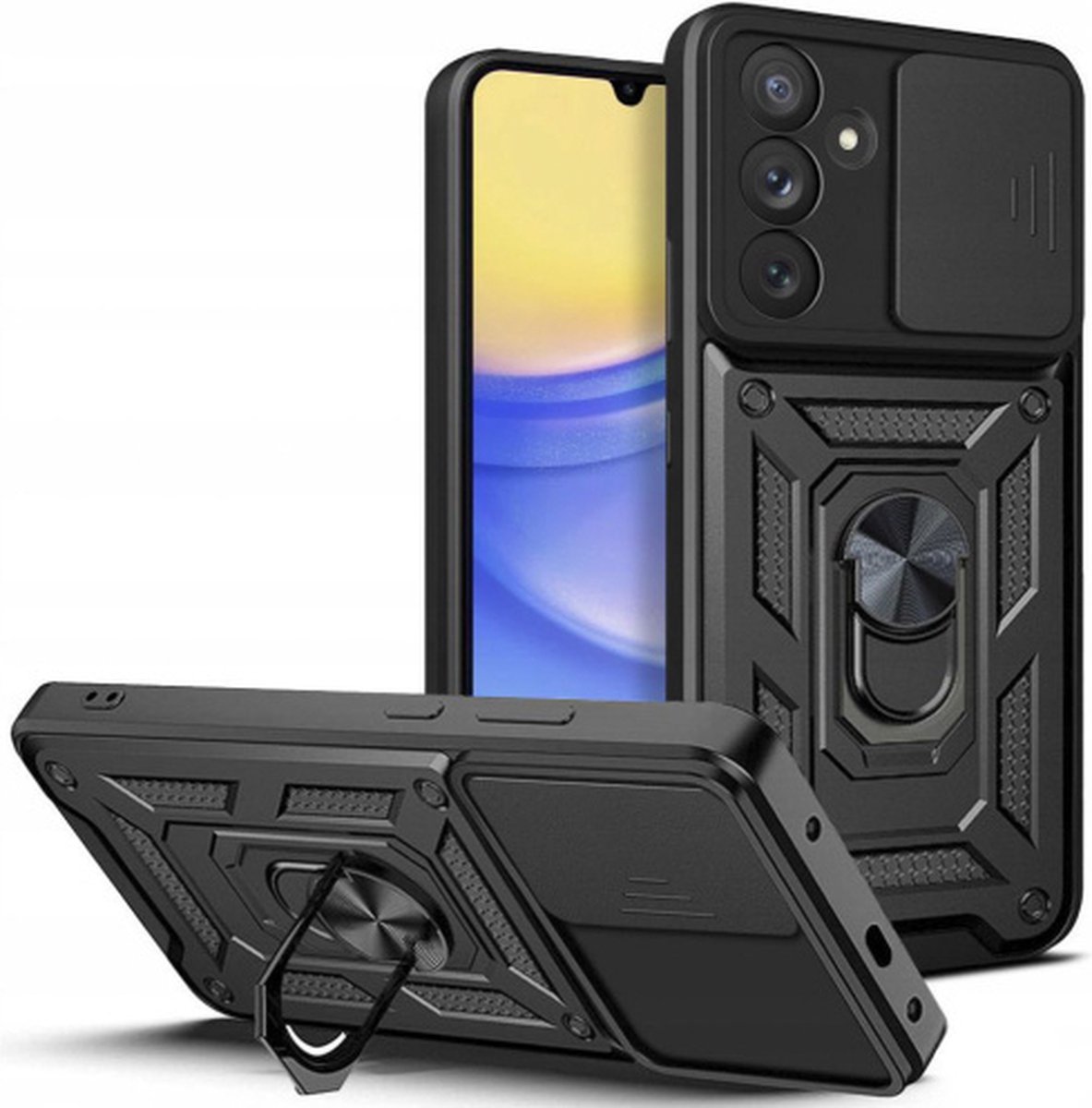 TECH-PROTECT - CAMSHIELD - PRO GALAXY A15 4G / 5G ZWART
