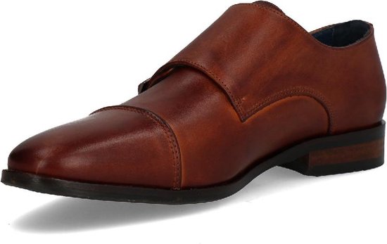 Nette herenschoenen merk Berkelmans model Monaco Cognac Calf bruin maten 39 49 bol