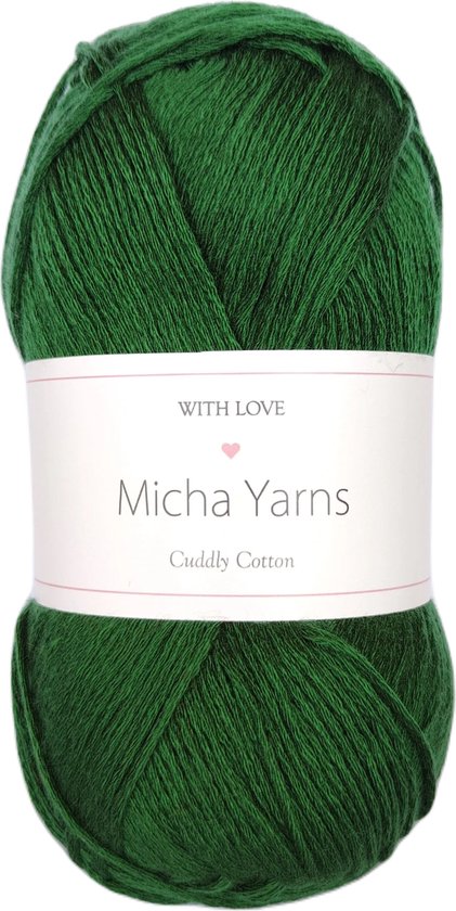 Ball Bundle - 80% coton 20% acrylique - Paquet de 10 pelotes de coton au crochet – 10 x 100 grammes - Elements (002) – Cuddly Cotton - Micha Yarns