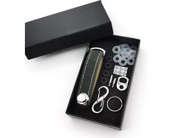 Sleutelhanger / Sleutelorganizer - 100% echt leer - Sleutelhouder - Keychain - 2 tot 7 sleutels - Duurzame sleutelorganizer