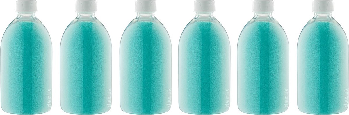 Goedkoopste Scrubzout Hamam - 650 gram - Fles met witte dop - set van 6 stuks - Hydraterende Lichaamsscrub