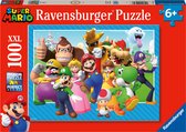 Ravensburger puzzel Let's-a-go ! Super Mario - Legpuzzel - 100 XXL stukjes