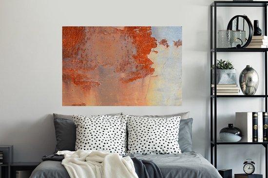 Stickers muraux - Sticker Foil - Rouille - Jaune - Rose - 120x80 cm - Film Adhésif - Stickers muraux Chambre Enfant - Papier Peint Auto Adhésif