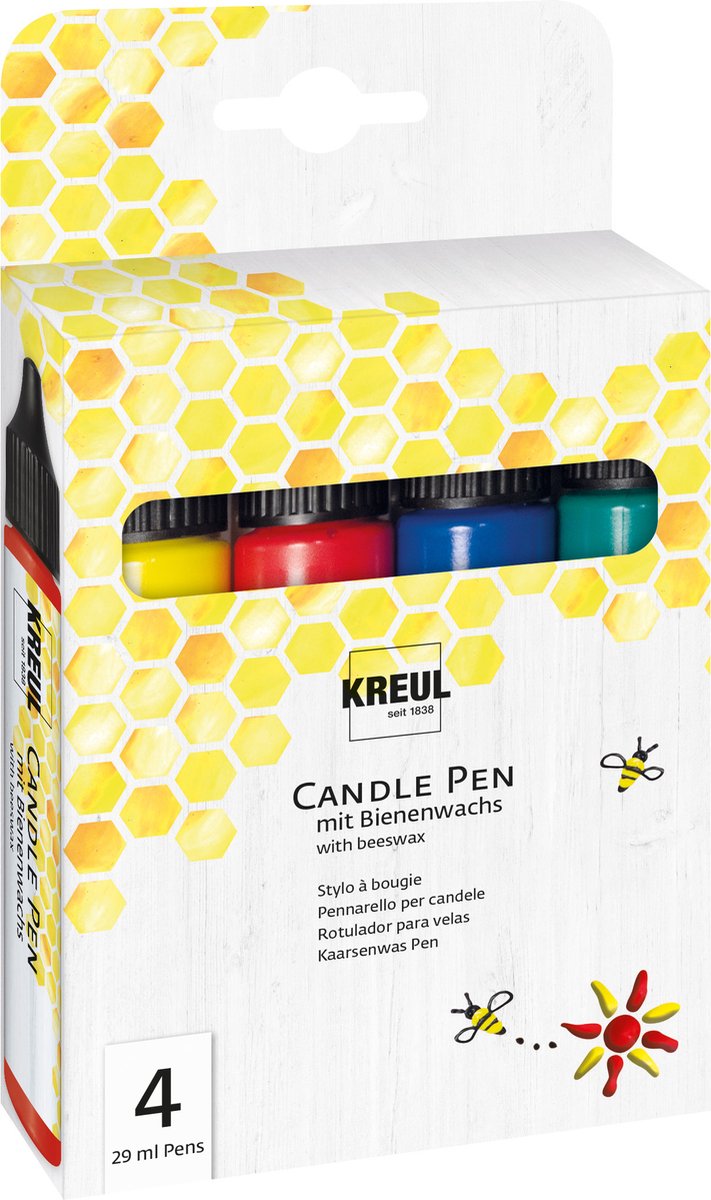 Kaarsen versierpennen