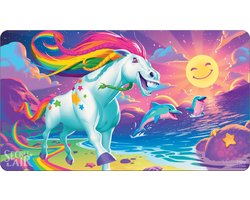 Pokemon playmat mtg secret lair 90's, crested sunmare