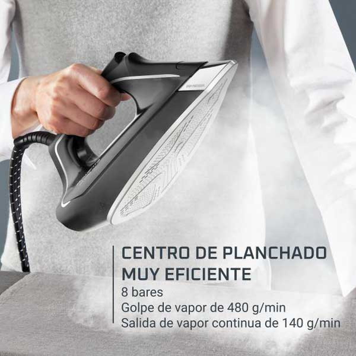 Rowenta DG9611 stoomstrijkijzer station 2800 W 1,3 l Zwart — afbeelding 3