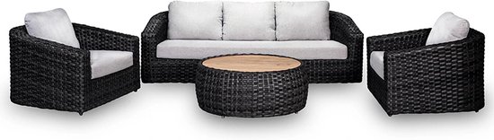 Your Own Living Havana Loungeset - Charcoal