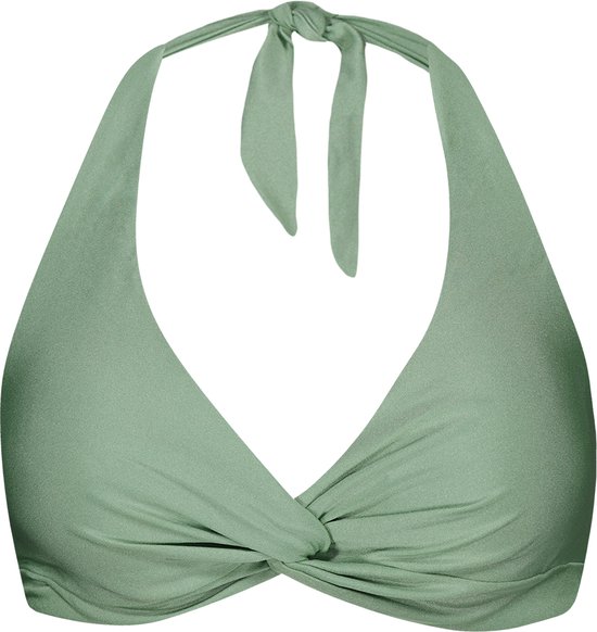 Barts Isla Cross Halter Vrouwen Bikinitopje - maat 40 - Groen