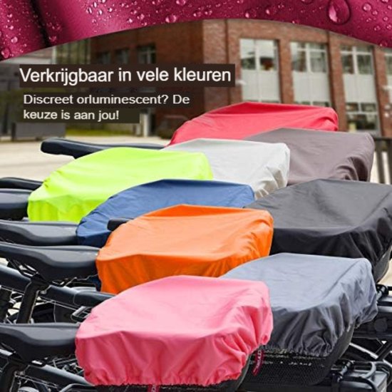 Fietskrat Afdekhoes - Zwart van Fietsparadijs.com — afbeelding 2