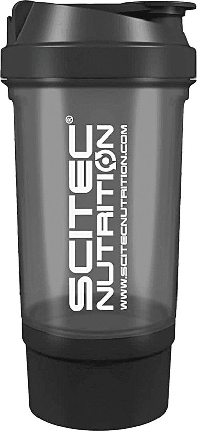 Scitec Nutrition - Traveller Shaker (500 ml - Black) - Shakebeker - Eiwitshaker