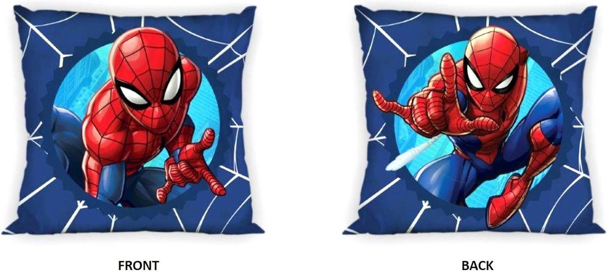 The Olive Tree Spidey Kinderkussensloop zonder vulling, katoen, verschillende patronen (Spiderman)