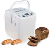 Bol.com Broodbakmachine - Nieuwe broodmachine voor brood en cake met 14 programma's - incl. receptenboek - Glas en maatlepel. Me... aanbieding