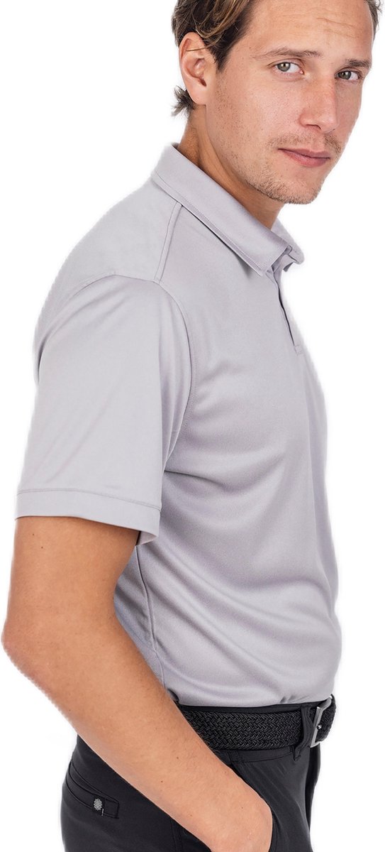 Func Factory mannen Poloshirt Mac zilvergrijs maat L van Func Factory — afbeelding 2
