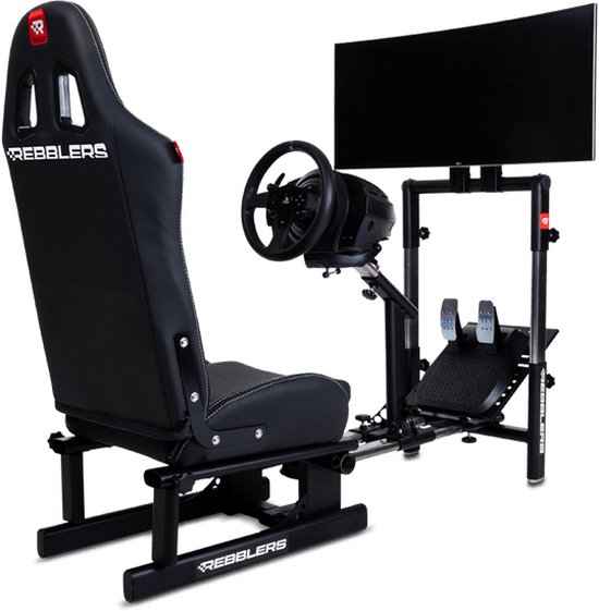 REBBLERS® Monitor Mount - TV Houder voor Rebblers PRO, Kart en RF1 Sim Race Cockpits en Racestoelen — afbeelding 4