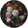 Stilleven met Bloemen en Glazen Vaas - Multicolour