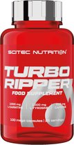 Scitec Nutrition - Turbo Ripper (100 capsules) - Fatburner - Afvallen - Vetverbrander - Afslankpillen