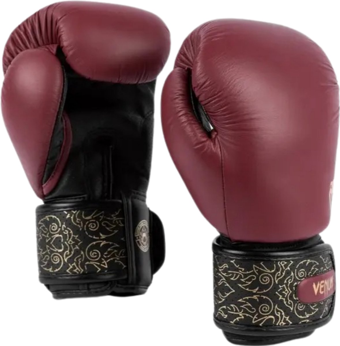 Venum Power 2.0 Boxing Gloves - Burgundy/Black - 16 Oz