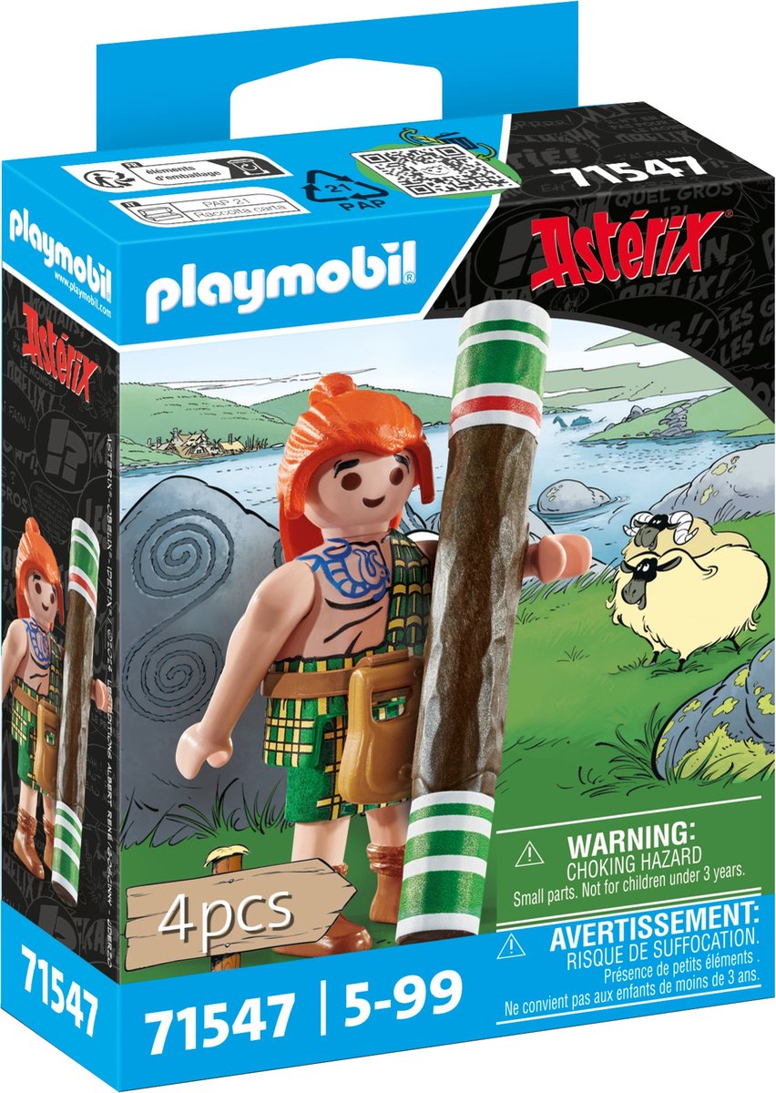 PLAYMOBIL Asterix: MacAdam constructiespeelgoed 71547