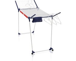 Leifheit droogrek Pegasus 200 Solid Deluxe Mobile - met wieltjes - 20 m drooglengte