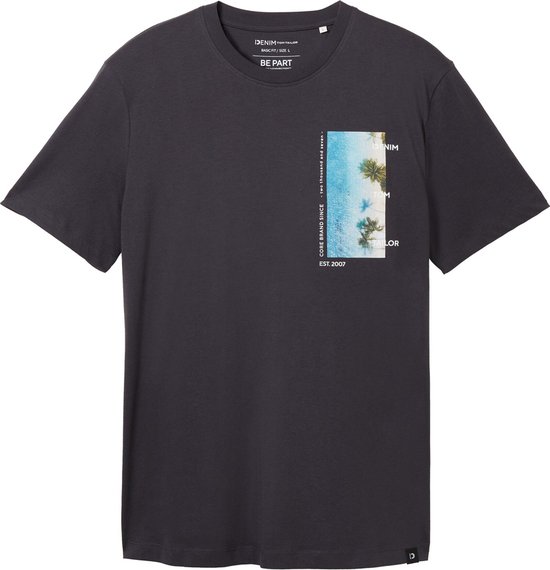 Tom Tailor T-shirt T Shirt Van Biologisch Katoen 1040985xx12 Mannen