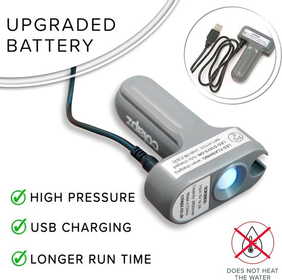 12v camping douche - draagbare hondendouche met draagtas - hogedruk douchekop - straalmondstuk - camping basisuitrusting — afbeelding 5