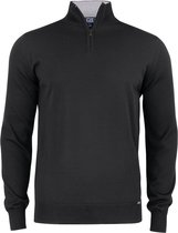 Cutter & Buck Everett HZ Sweater Heren 355420 - Zwart - XL