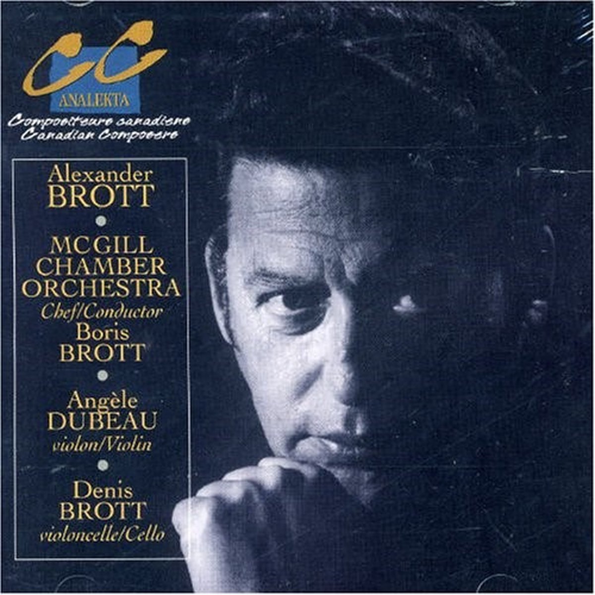 Denis Brott & Angèle Dubeau - Works By Alexander Brott (CD)