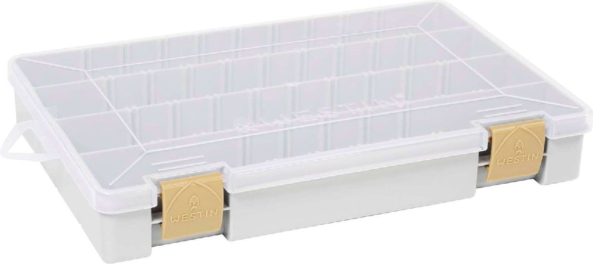 Westin W3 Visgereibox Transparant 36 x 22.5 x 4.8 cm