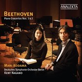 Mari Kodama, Deutsches Symphonie-Orchester Berlin, Kent Nagano - Beethoven: Piano Concertos Nos.1 & 2 (CD)