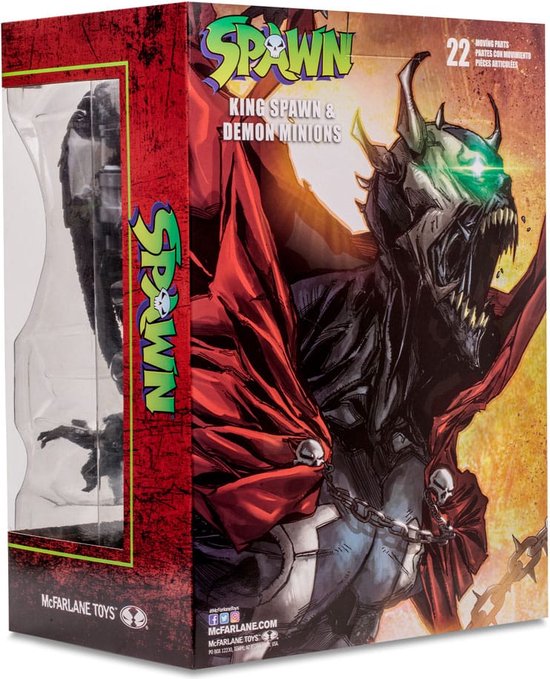 Spawn Megafig Action Figure King Spawn with Wings and Minions 30 cm | bol